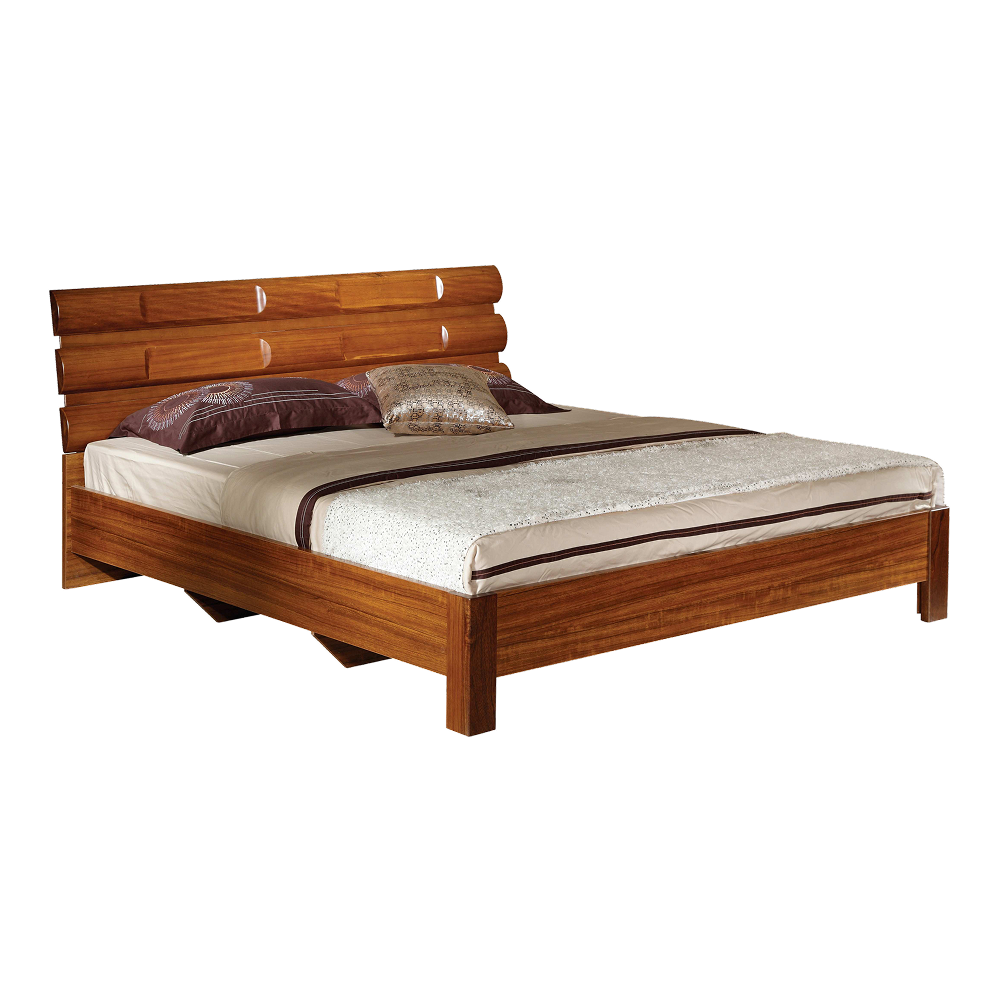 Wood bed