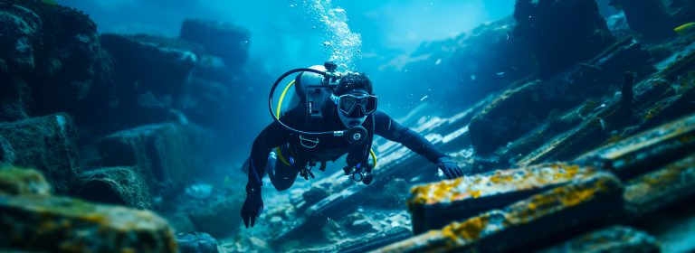 Dive into the unknown, rise with  a story